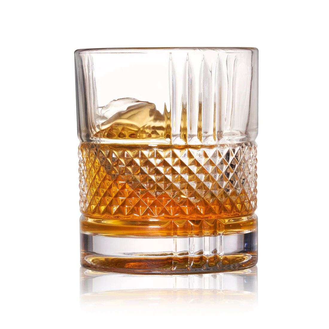 crystal rocks glasses for japandi bar cart